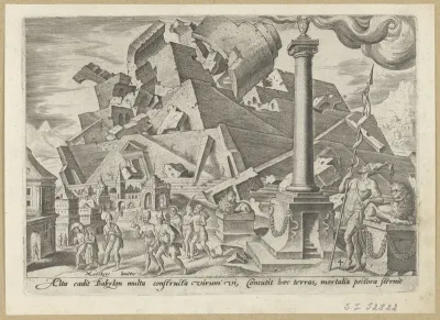 The Destruction of The Tower of Babel and The Dispersion of The Peoples