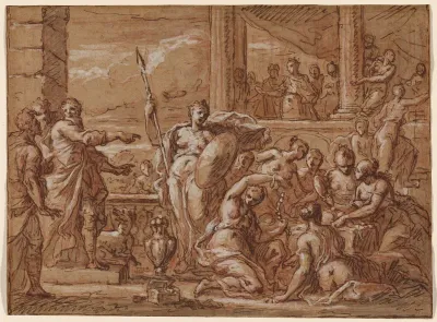The Discovery of Achilles among the Daughters of Lycomedes