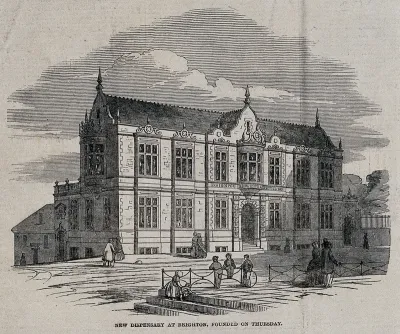 The Dispensary, Brighton: perspective view