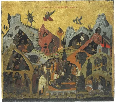 The Dormition of Sabbas the Sanctified