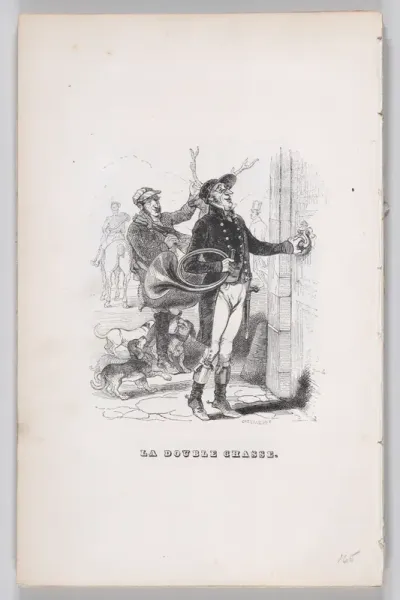 The Double Hunt, from "The Complete Works of Béranger"