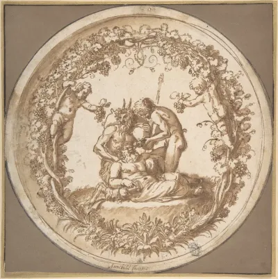 The Drunken SiIenus: Design for the "Tazza Farnese"