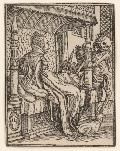 The Duchess, from "The Dance of Death"