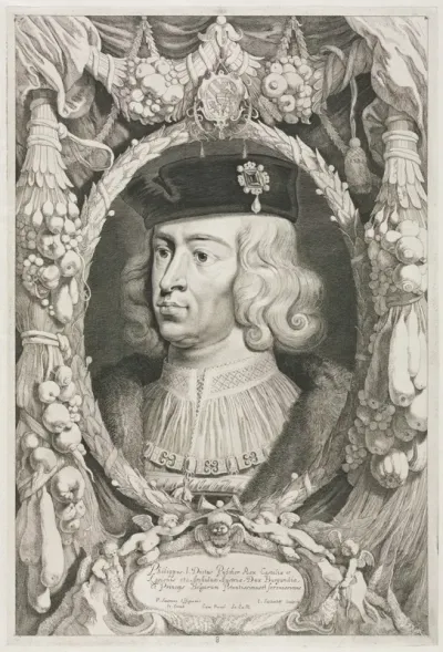 The Dukes of Burgundy:  No. 8.  Portrait of Philippe I (the Handsome) of Castile