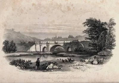 The Dundas aqueduct, Claverton, near Bath