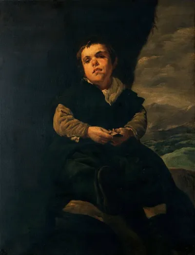 The dwarf Francisco Lezcano, "El Niño de Vallecas"