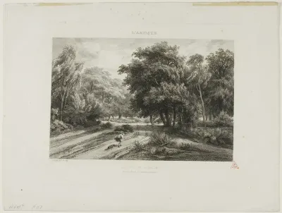 The Eagle's Nest in the Forest of Fontainebleau