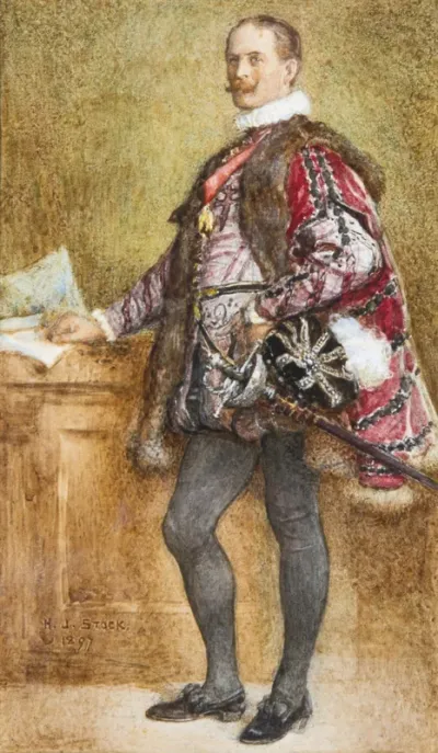 The Earl of Crewe in his Devonshire House Ball Costume