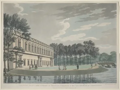 The East Front of the Library of Trinity College