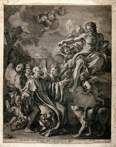 The ecstasy of Saint William of Vercelli