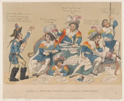 The Effects of British Valour on the French Directory