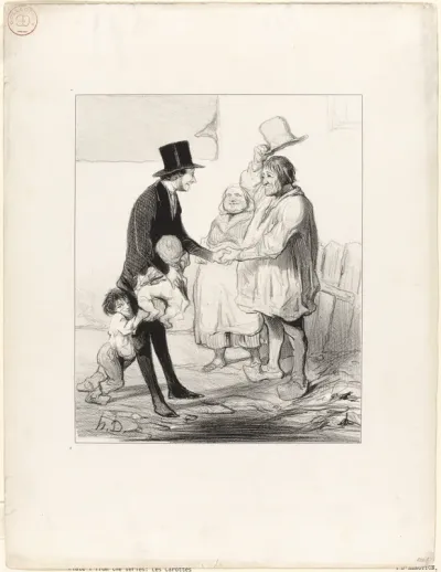 The Election Hoax. “My dear friend... do not think that I have come to ask you for your vote. I respect the independence of opinion too much for that. It is the Baroness who said to me: " Go see that poor Galouzet, tell his little wife that she is ne