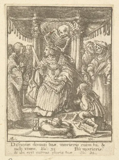 The Emperor, from "Dance of Death"