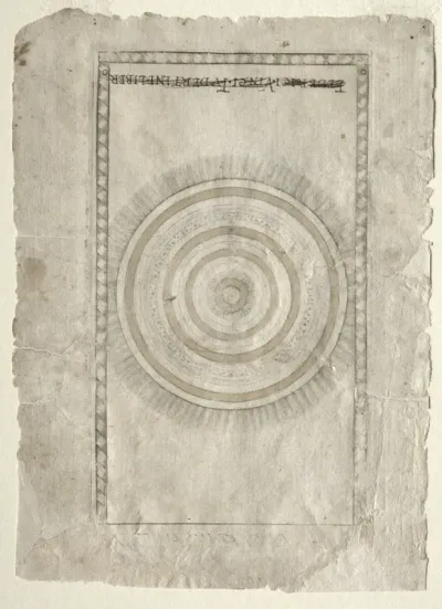 The Empyrean Sphere (from the Tarocchi, series A:  Firmaments of the Universe, #50)