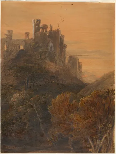 The Enchanted Castle at Dusk