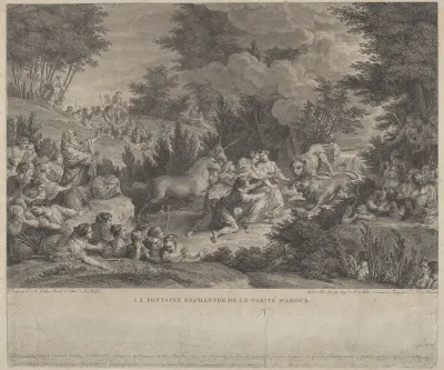 The Enchanted Fountain of Love's Truth (La Fontaine Enchantée de la Verité d'Amour)