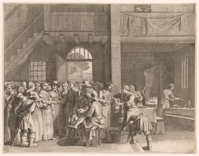 The Engagement, Plate 14 from Pastorales
