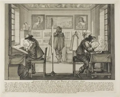 The Engraver and the Etcher