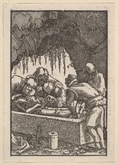 The Entombment, from "The Fall and Salvation of Mankind Through the Life and Passion of Christ"