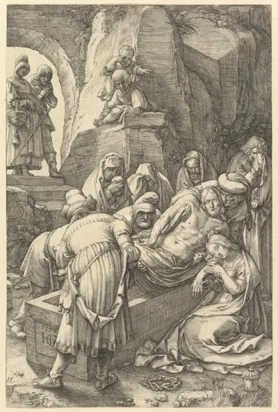 The Entombment, from "The Passion of Christ"