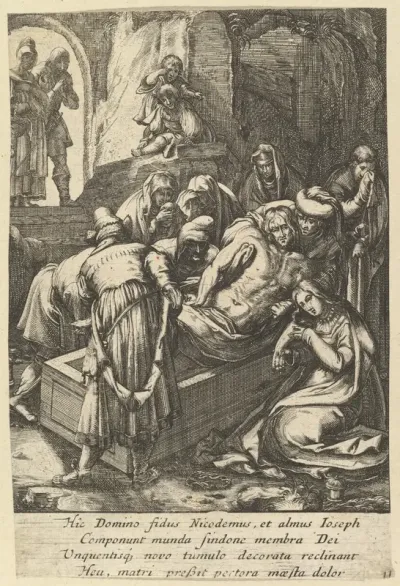 The Entombment, from "The Passion of Christ"