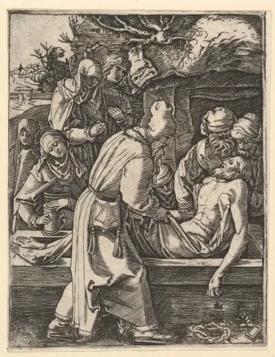 The Entombment, from "The Passion of Christ", after Dürer