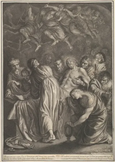The Entombment, from The Passion of Christ, plate 23