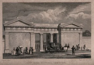 The entrance of Low Hill General Cemetery, Liverpool
