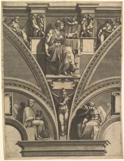 The Eritrean Sibyl; from "Prophets and Sibyls in the Sistine Chapel"
