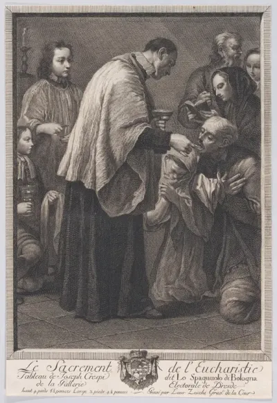 The Eucharist, from "The Seven Sacraments"