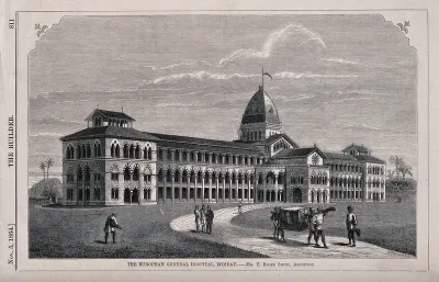 The European General hospital, Bombay, India