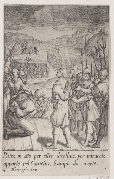 The Executioner, from Scelta d'Alcuni Miracoli e Grazie della Santissima Nunziata di Firenze (Selection of Some Miracles and Graces that Occurred in the Church of the Annunziata in Florence)