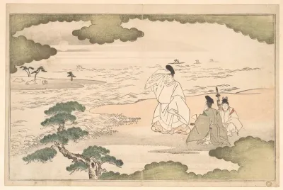 The Exile of Yukihira at Suma