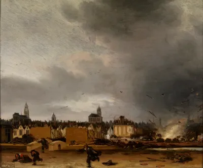 The Explosion of the Gunpowder Store in Delft, 12 October 1654