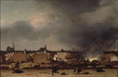 The explosion of the powder magazine in Delft