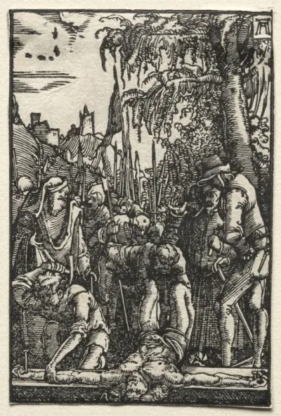 The Fall and Redemption of Man:  Christ Nailed to the Cross