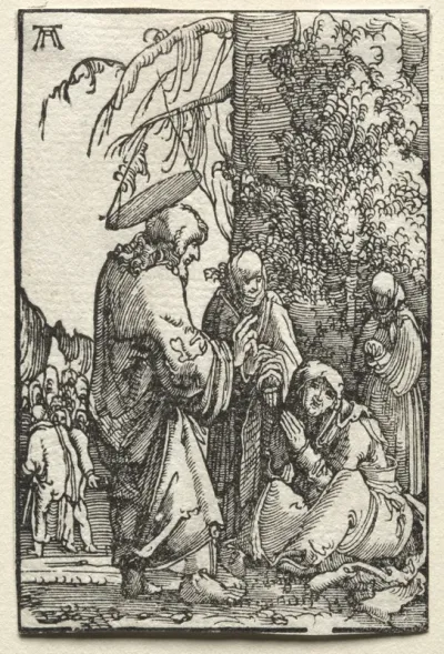 The Fall and Redemption of Man:  Christ Taking Leave of His Mother before the Passion