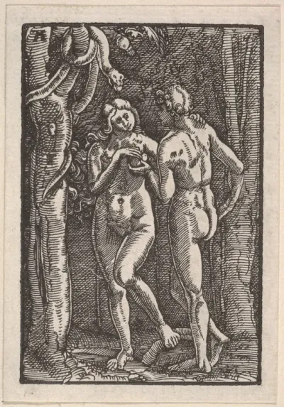 The Fall of Man, from "The Fall and Salvation of Mankind Through the Life and Passion of Christ"