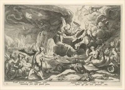 The Fall of Phaeton, from Ovid's "Metamorphoses"