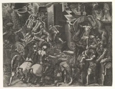 The Fall of Troy and Escape of Aeneas