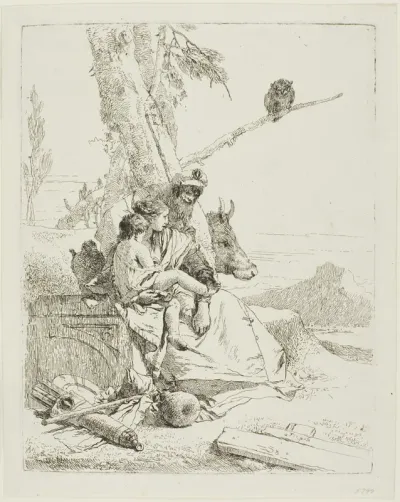 The Family of the Oriental Peasant, from Scherzi