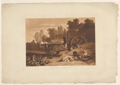 The Farm-Yard with the Cock
