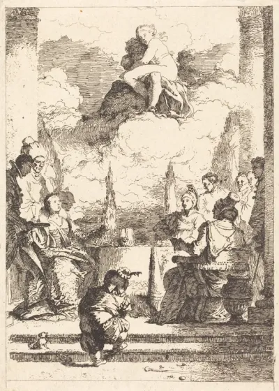 The Feast of Anthony and Cleopatra  (Le festin d'Antoine et de Cleopatre)
