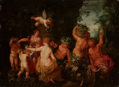 The feast of Bacchus