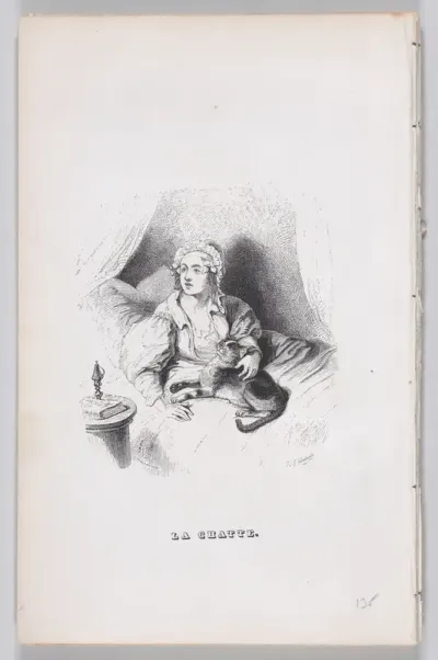 The Female Cat, from "The Complete Works of Béranger"