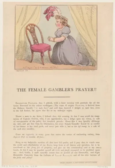 The Female Gambler's Prayer!!