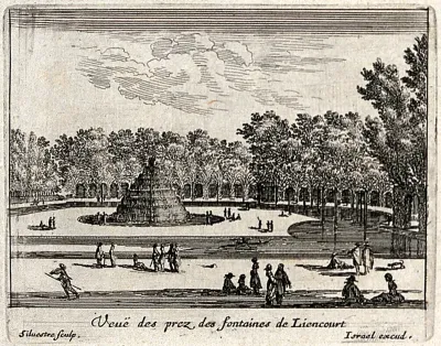 The field with the fountains at Liancourt