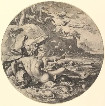The Fifth Day (Dies V): The Creation of the Kingdom of Animals, from "The Creation of the World"