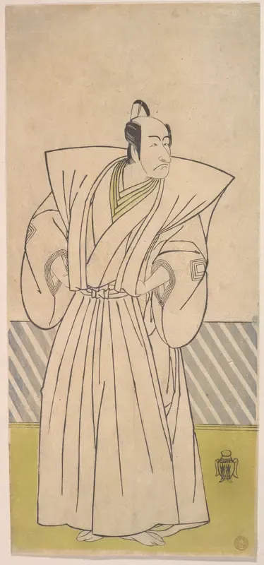 The Fifth Ichikawa Danjuro as a Samurai of High Rank