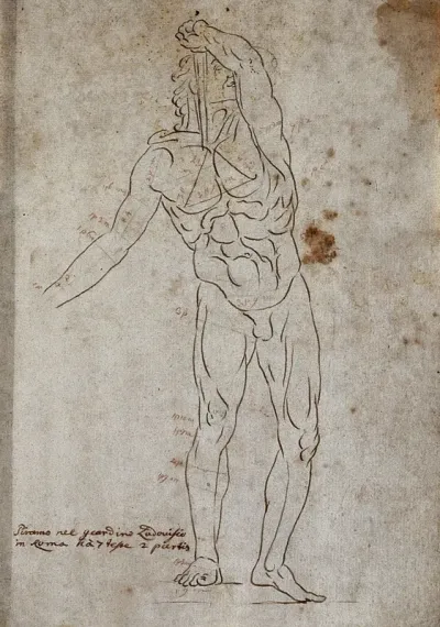 The figure of Paetus from a group of Paetus and Arria
